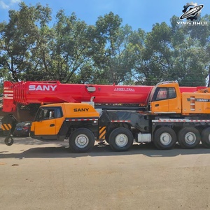 Grue mobile hydraulique Sany SAC1000 d'occasion, 100 tonnes, flèche télescopique de 78,5 m, marque chinoise d'origine, faible nombre d'heures, certifiée CE - Product Image 5