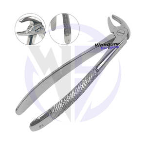 คีมทันตกรรมสำหรับมืออาชีพรูปที่ #13สแตนเลสสตีลคุณภาพสูงต่ำกว่าสำหรับการกำจัดฟันที่แม่นยำ - Product Image 4