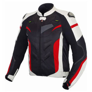 Veste en textile de motocross de style tendance personnalisée de haute qualité en gros, vestes de course en cuir pour hommes - Product Image 5