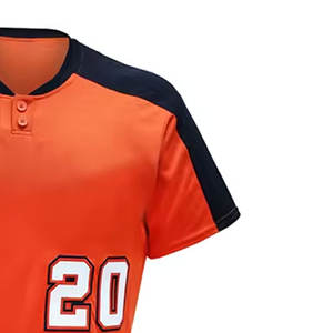 Uniforme de Béisbol de Color Personalizado, Calidad Premium, Gran Cantidad, MOQ Bajo, Uniforme de Béisbol para Ropa Deportiva - Product Image 5