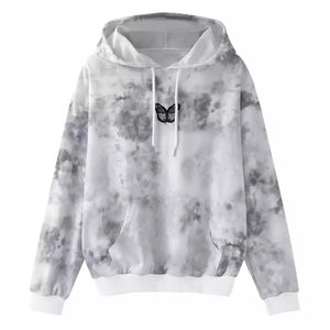 Sweat à capuche surdimensionné avec logo personnalisé pour femmes avec broderie de lettres Manches longues amples Streetwear d'hiver épais Grande taille American USA Fit - Product Image 5