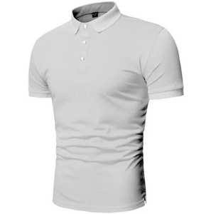 100% algodón para hombre para Polo personalizado OEM impreso patrón sólido manga corta buena calidad Jersey estilo Casual Plus - Product Image 6