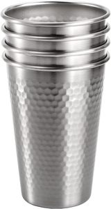 Vasos de pinta de cerveza 304 de acero inoxidable de 16oz, vasos de Metal irrompibles para Bar, restaurante, taza de café, Vasos - Product Image 2