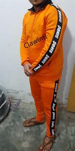 Sweats à capuche personnalisés pour hommes avec logo personnalisé ensemble de survêtements deux pièces pour hommes fabricant pakistan vente en gros - Product Image 2