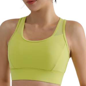 Sujetador deportivo elástico para mujer, ropa cómoda transpirable y sostenible, Sujetador deportivo a precio asequible con logotipo personalizado, novedad - Product Image 2