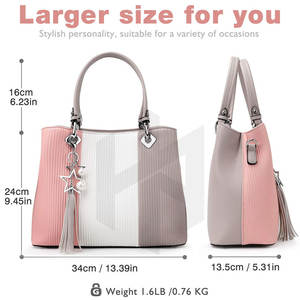 Nuevo estilo, bolso de cuero de moda de calidad superior, venta directa de fábrica, bolso de cuero de moda transpirable - Product Image 3