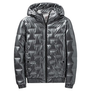 Veste matelassée pour homme de qualité supérieure, nouveau design, lourde, fermeture éclair, veste à bulles avec décoration brodée 2026 - Product Image 2