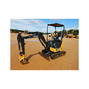 Miniexcavadora duradera John Deere 17G, equipo compacto y fiable sobre orugas para la construcción agrícola, proyectos de excavación de zanjas - Product Image 2