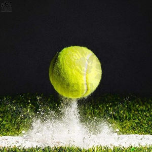 Nouveauté, logo personnalisé OEM, balles de tennis de haute qualité, écologiques, professionnelles, avec couleur et taille personnalisées, fabriquées au Pakistan - Product Image 2