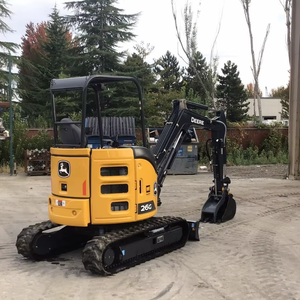 Mini excavadoras Johnn Deere 26G de alta calidad, excavadora hidráulica de orugas de alto rendimiento, máquina de construcción, precio de fábrica - Product Image 5