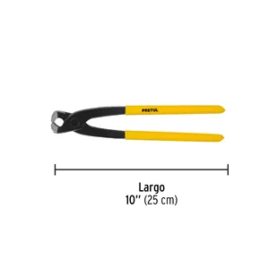 Pretul Mini pinze a crimpare portatile 10 'pinze in acciaio manopola in plastica per impugnatura industriale scatola di crimpatura 6 unità