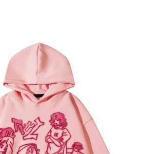 Sudadera Suave y Duradera con Capucha Ajustable de Algodón Premium y Estampado Personalizado, Perfecta para Uso Casual, MOQ Bajo - Product Image 4