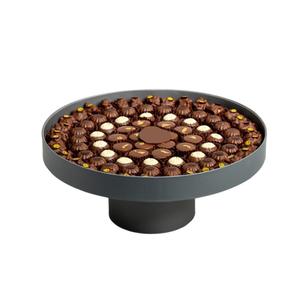 Bol à chocolat vintage avec un élégant support doré, parfait pour les mariages et les cadeaux, fournisseurs en gros de haute qualité, cadeaux - Product Image 3