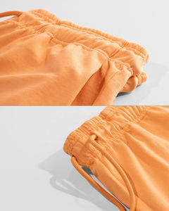 Pantalones Cortos Deportivos para Mujer, Absorbentes de Sudor, Transpirables, de Secado Rápido, Ecológicos, con Cordón, a la Moda, de Poliéster/Algodón - Product Image 3