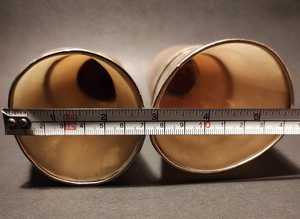 แก้วฮอร์นรูปแบบพรีเมี่ยม, ภาชนะใส่เครื่องดื่มธรรมชาติเป็นมิตรต่อสิ่งแวดล้อมทำด้วยมือถ้วยที่มีสไตล์ทนทานเหมาะสำหรับกาแฟ, ชา, วิสกี้, - Product Image 6