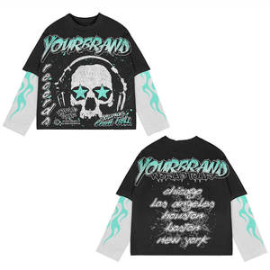 Camiseta de Manga Corta para Hombre, Corte Regular, con Estampado, Estilo Urbano, Camiseta con Estampado para Hombre - Product Image 2