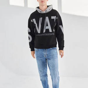 Men's Stylish Polyester Pullover <b>Thermal</b> <b>Hoodie</b> Casual Digital Printed Winter Season Wear with Comfort Embroidered Performance - Product Image 4