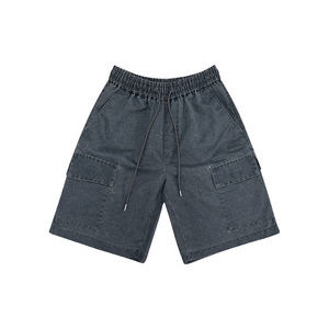 Short cargo décontracté 100% en nylon pour hommes Short baggy de haute qualité pour l'extérieur avec taille élastique - Product Image 1