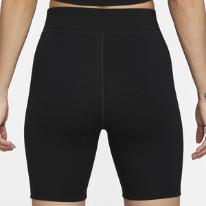 Pantalones cortos informales de punto ajustados negros de cintura alta para mujer, conjunto de dos piezas, patrón sólido, cierre de cintura elástica, ropa recién llegada - Product Image 2