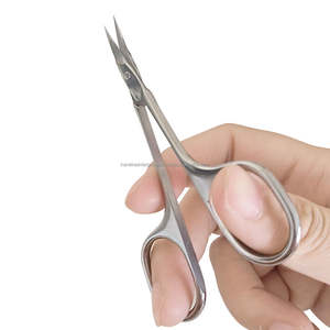 Ciseaux à ongles pliables en acier inoxydable, durables, tranchants, courbés, pour manucure, cuticules, outils professionnels de soins de beauté - Product Image 4