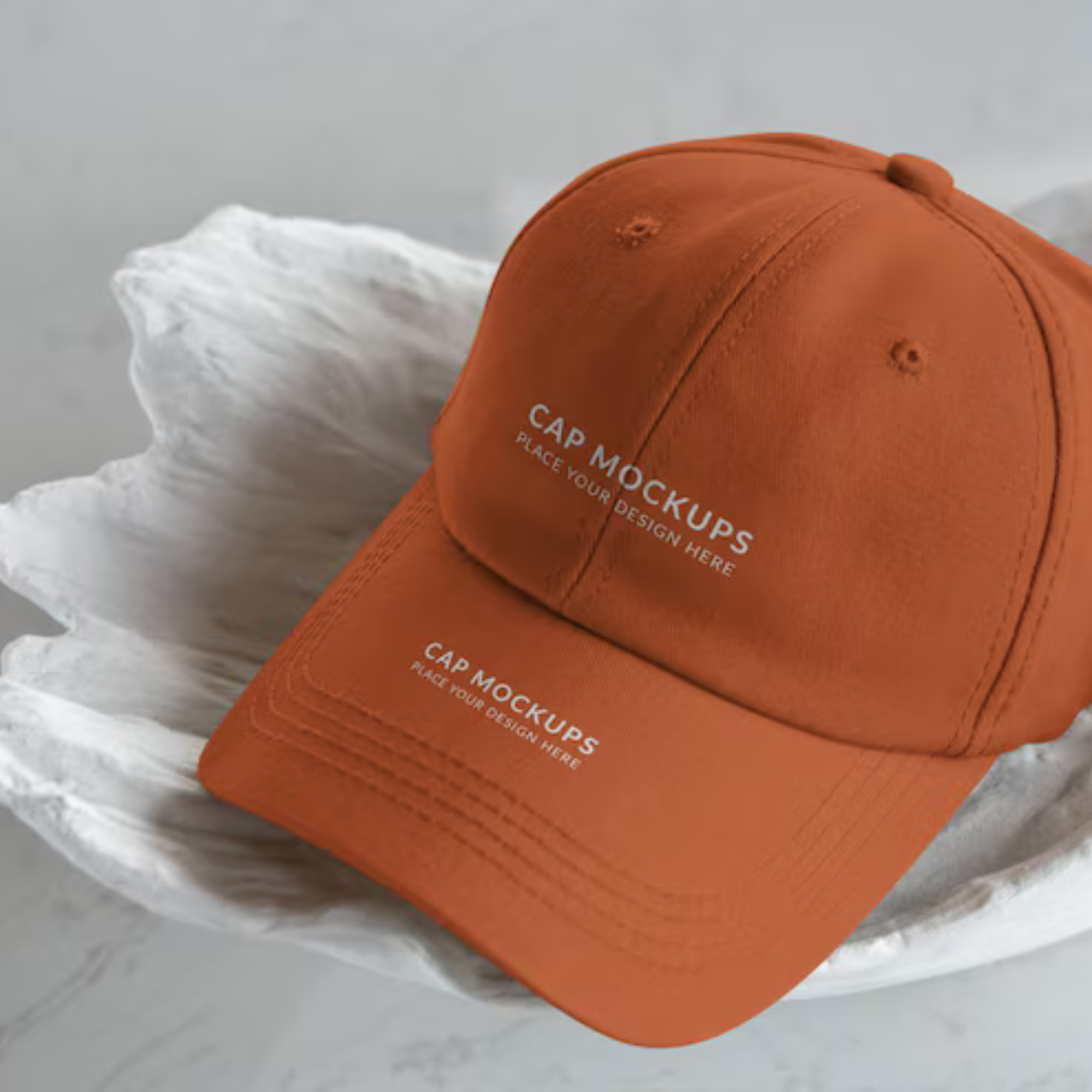 帽子 TTTMSW MULTI EMBROIDERY CAP BROWN District DT605 Hat with Custom Embroidery