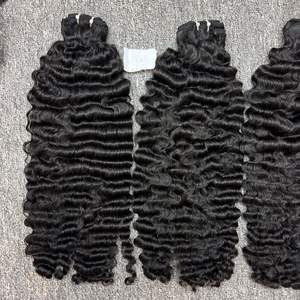 <b>2023</b> Hot Selling Wholesale Burmese Curly, Vietnamese Hair Raw Human Hair - Product Image 2