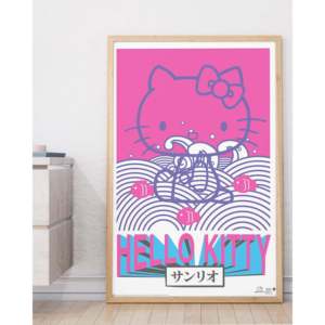 Hello Kitty Tokyo Rebel <b>Poster</b> Modern Design on Durable Paper Material - Product Image 1