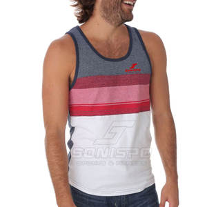 Camiseta sin mangas para hombre más vendida, camiseta de entrenamiento de secado rápido de alta calidad para verano, punto informal, diseño liso activo - Product Image 3