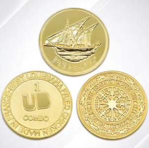 Placcato in oro ti perdiamo monete Commemorative in metallo oggetto di Souvenir per collezione e monete da sfida arte regalo - Product Image 2