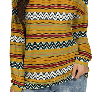 Sudadera relajada para mujer con mezcla de lana de algodón holgada ideal para viajes de uso diario y combinaciones de capas - Product Image 4