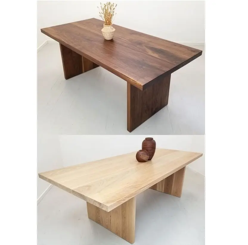 Nordic Simple Custom Möbel Büro Kiefer Massivholz Tisch Home Rechteckiger Esstisch für Esszimmer
