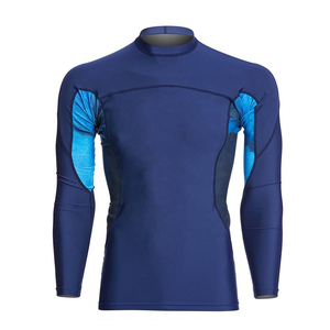 Protège-éruptions cutanées unis de haute qualité avec logo personnalisé Chemises de compression les plus vendues Protège-éruptions cutanées sur mesure - Product Image 6