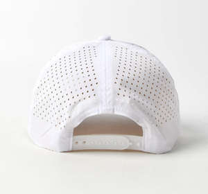 Gorra Deportiva Unisex Transpirable de Calidad, Impermeable, con Orificios Cortados con Láser, Parche de Goma Personalizado con Logotipo, Gorra de Camionero de Golf de 5 Paneles - Product Image 3