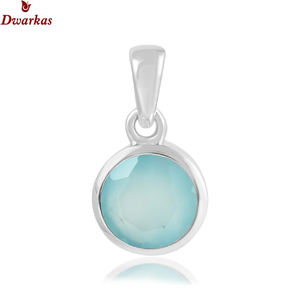 Élégant collier pendentif en argent sterling 925 plaqué or de haute qualité avec pierres précieuses arc-en-ciel lune bijoux pour dames et filles - Product Image 6