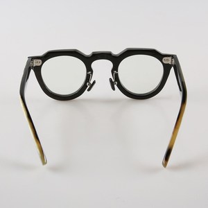 Monturas de gafas Unisex hechas a mano Cuerno de búfalo genuino Estampado de animales Gafas de sol ligeras ecológicas para leer Cara de diamante - Product Image 2