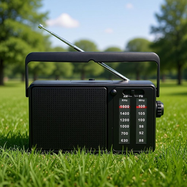 AM FM SW Portable Radio with Flashlight