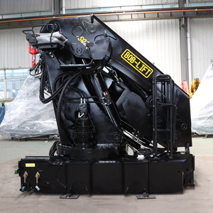 Grue hydraulique BOB-LIFT de 25 tonnes, grue à <span class=keywords><strong>bras</strong></span> repliable montée sur <span class=keywords><strong>camion</strong></span>, vente chaude, grue articulée à vendre - Product Image 2