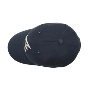 Gorra no estructurada de 5 paneles de algodón ligero con logotipo personalizado para escenas deportivas informales al aire libre-Sombrero de papá para papá - Product Image 4