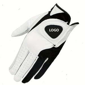 Offre Spéciale Logo personnalisé Cabretta gants de golf en cuir hommes doux et confortables porter des gants de sport avec un design personnalisé - Product Image 3