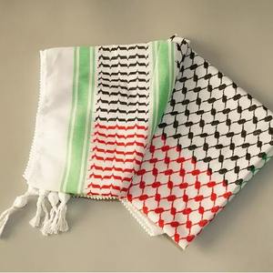 Shemagh-Material de algodón 100% de la mejor calidad, tela táctica para cuello, poliéster, camuflaje, estilo árabe - Product Image 2