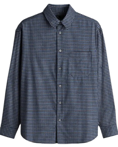 Cotton <b>Men's</b> Long Sleeve Printed <b>Denim</b> <b>Shirt</b> <b>Men's</b> Fashionable Printed <b>Shirt</b> with Comfortable <b>shirt</b> - Product Image 1