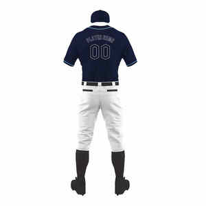 Dernière conception Faible taux et bon matériel Services OEM Tendance Mode et bonne vente Uniforme de baseball pour hommes - Product Image 4