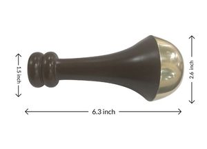 Kansa Wood <b>Facial</b> Massager Ayurvedic Kansa Massage Tool Wooden Kansa <b>Wand</b> for Skincare china - Product Image 4