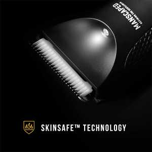 Tondeuse électrique rechargeable USB pour poils du pubis, utilisation humide/sèche, lame céramique remplaçable, étanche IPX7, rasoir d'hygiène masculine avec station de recharge - Product Image 5