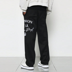 กางเกงจ็อกเกอร์ผ้าฟลีซแบบลำลองผ้าเกล็ดปลาคุณภาพสูงแนววินเทจผ้า100% ระบายความร้อนพิมพ์ลายทั้งหมด - Product Image 4