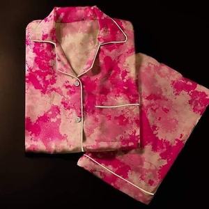 Faziiapex 2021 Satin velours vêtements de salon Logo personnalisé thermique vêtements de nuit d'été femmes Sexy maison porter taille élastique printemps - Product Image 3