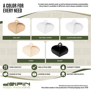 Made in Italy Ecological Disposable Square Cardboard Customizable Mini <b>Cake</b> <b>Board</b> Dessert Monoportion Holder - Product Image 3