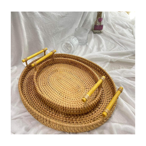 Luxury Rattan Tray Vietnam Supplier for Hospitality Industry - Product Image 6