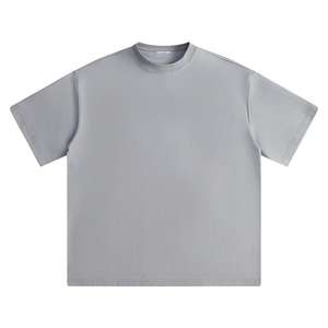 เสื้อยืดลำลองทรงหลวมสไตล์ลำลองสำหรับผู้ชายและผู้หญิงคุณภาพสูงผ้าคอตตอน100หนัก230กรัมออกแบบได้ตามที่ต้องการ - Product Image 2