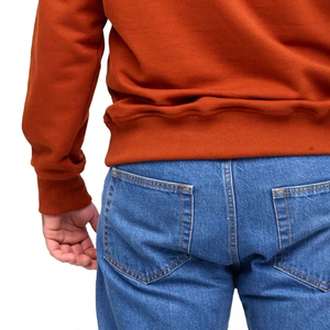 Sudaderas holgadas gruesas para hombre, tejido polar de Color tejido de gran tamaño, logotipo personalizado a la moda, sudaderas lisas de Otoño de gran oferta - Product Image 5